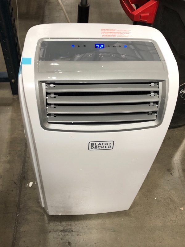 Photo 2 of BLACK+DECKER BPACT12WT Large Spaces Portable Air Conditioner, 12,000 BTU, White
17.1 x 13.8 x 28.1 inches
