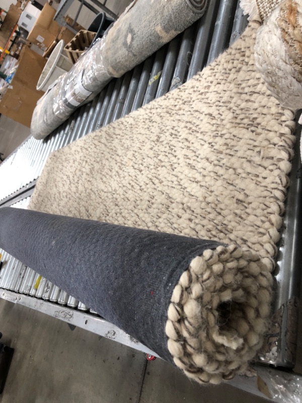 Photo 2 of **DIRTY**
Chunky Knit Wool Woven Rug - Project 62™ 5'x7'