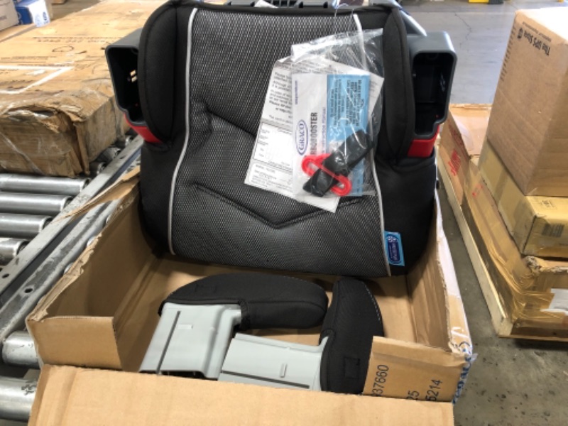 Photo 2 of Graco TurboBooster Backless Booster Car Seat, Galaxy Gray 15 x 16 x 8.5 inches
