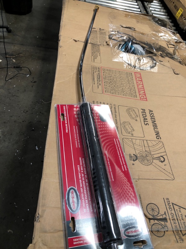 Photo 2 of "Simpson 80179 48 Inch 5000 PSI Quick Connect Insulated Extension Wand"
