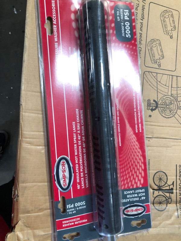 Photo 3 of "Simpson 80179 48 Inch 5000 PSI Quick Connect Insulated Extension Wand"
