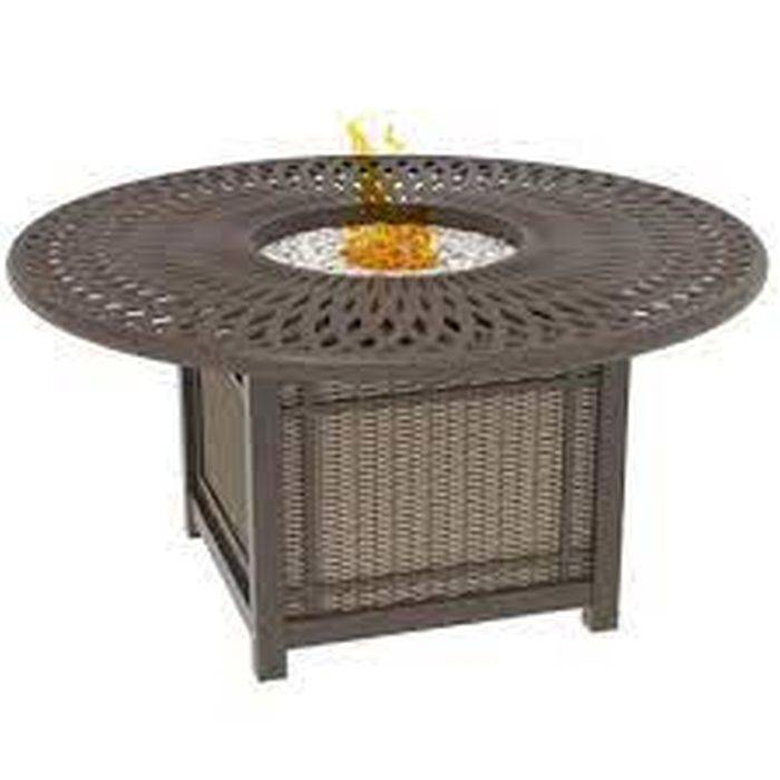 Photo 1 of  Hazelhurst Outdoor Patio Fire Pit Chat Table