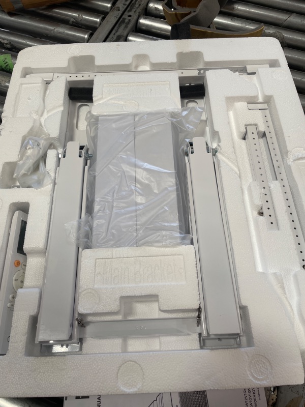 Photo 1 of NONFUNCTIONAL-PARTS ONLY-Midea 12,000 BTU U-Shaped Smart Inverter Window Air Conditioner–Cools up to 550 Sq. Ft., Ultra Quiet with Open Window Flexibility, Works with Alexa/Google Assistant, 35% Energy Savings, Remote Control
