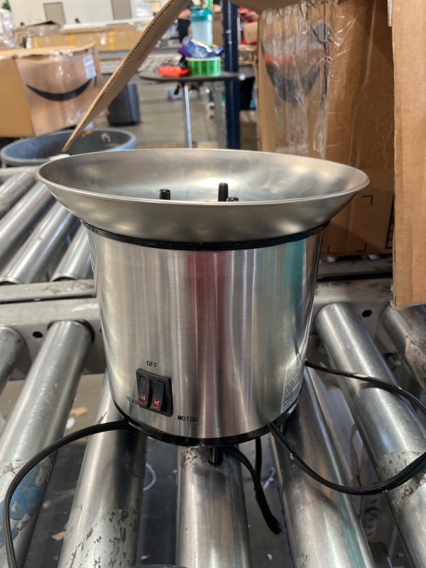 Photo 1 of Nostalgia Electrics NCFF986SS 4-Tier Chocolate Fountain, 18" X 8-1/2"
