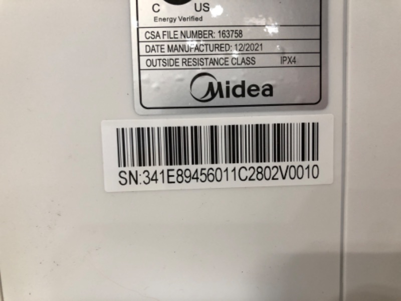 Photo 2 of Midea 10,000 BTU U-Shaped Smart Inverter Window Air Conditioner–Cools up to 450 Sq. Ft., Ultra Quiet with Open Window Flexibility, Works with Alexa/Google Assistant, 35% Energy Savings, Remote Control
