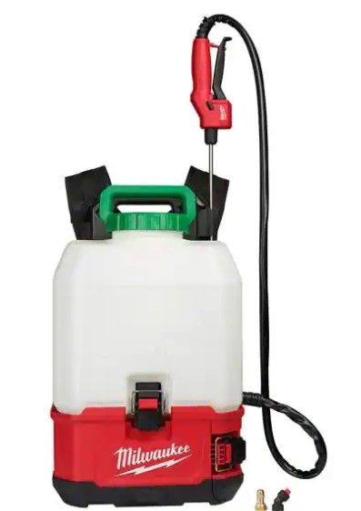 Photo 1 of ***PARTS ONLY*** Milwaukee M 18 18-Volt 4 Gal. Lithium-Ion Cordless Switch Tank Backpack Pesticide Sprayer (Tool-Only)