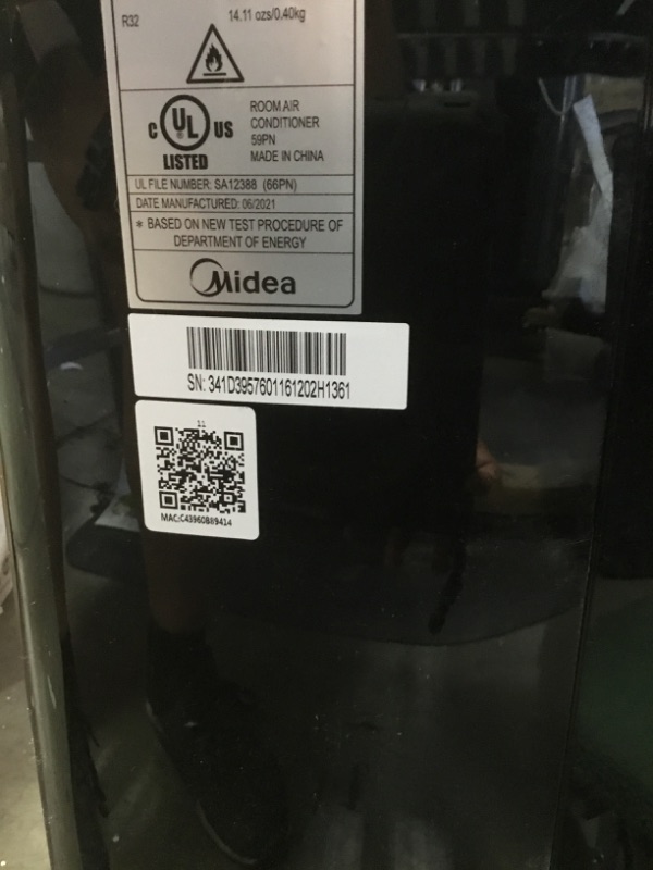 Photo 1 of ***PRODUCT TESTED***Midea Duo 12,000 BTU (10,000 BTU SACC) HE Inverter Ultra Quiet Portable Air Conditioner, Cools up to 450 Sq. Ft., Works with Alexa/Google Assistant, Includes Remote Control & Window Kit
