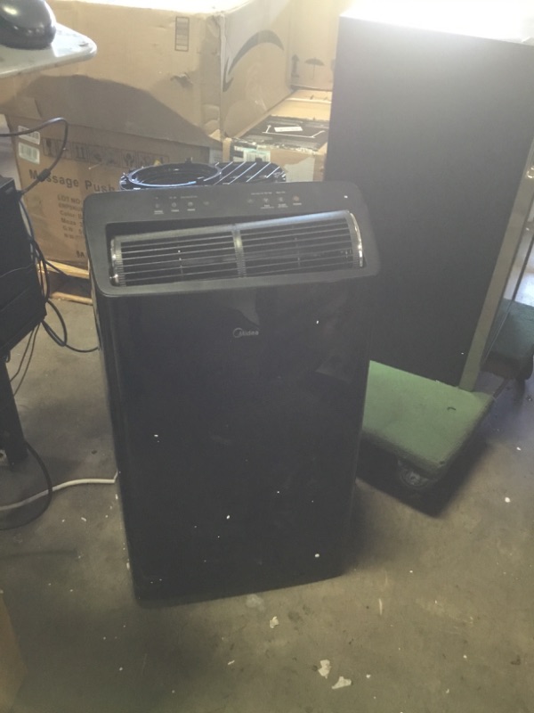 Photo 1 of ***PRODUCT TESTED***Midea Duo 12,000 BTU (10,000 BTU SACC) HE Inverter Ultra Quiet Portable Air Conditioner, Cools up to 450 Sq. Ft., Works with Alexa/Google Assistant, Includes Remote Control & Window Kit
