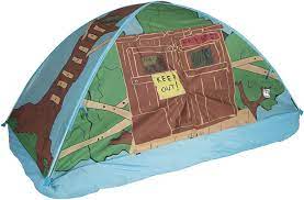 Photo 1 of Pacific Play Tents 19790 Kids Tree House Bed Tent Playhouse - Twin Size **USED***
