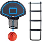 Photo 1 of *** STOCK PHOTO FOR REFERENCE ONLY***
Trampoline Basketball Hoop &Wide 3-Step Trampoline Ladder **USED, MINOR DAMAGE, LOOSE HARDWARE***