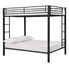 Photo 1 of **PARTS ONLY**MINOR DAMAGE** Dhp DHP Bunk Bed, Full/Double, 72" X 78.5" X 56.5", Black 5530096
