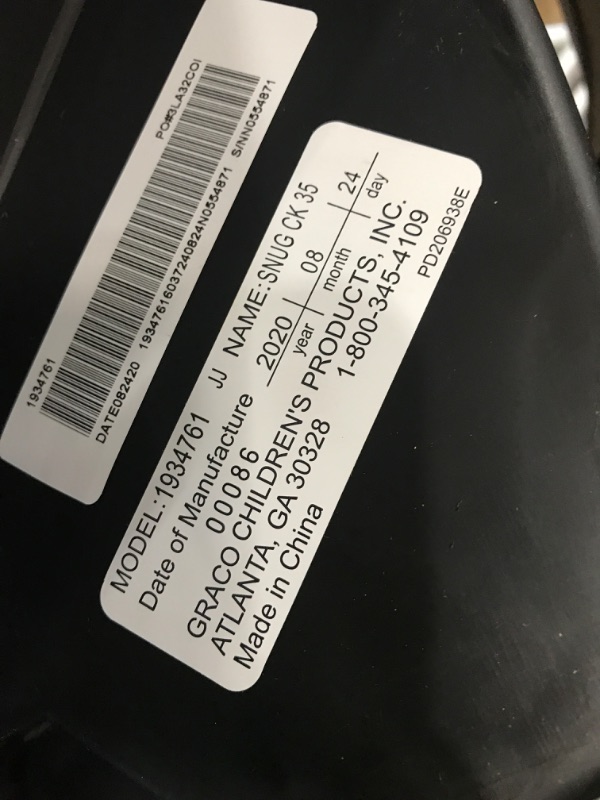 Photo 3 of MISSING STROLLER**
Graco FastAction Fold Jogger Travel System | Includes the FastAction Fold Jogging Stroller and SnugRide 35 Infant Car Seat, Gotham
