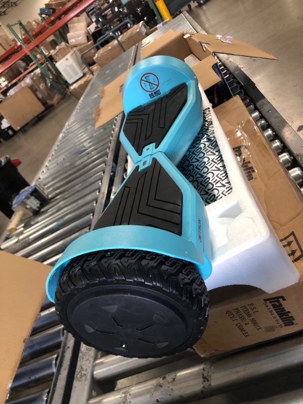 Photo 2 of Jetson Spin All Terrain Hoverboard with LED Lights | Anti Slip Grip Pads | Self Balancing Hoverboard with Active Balance Technology | Range of Up to 7 Miles, Ages 13+
