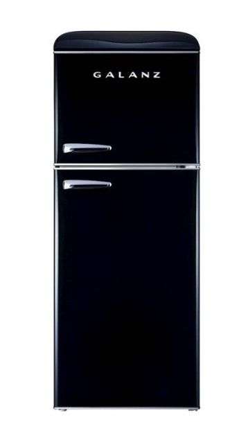 Photo 1 of Galanz - Retro 4.6 Cu. Ft. Mini Fridge - Black