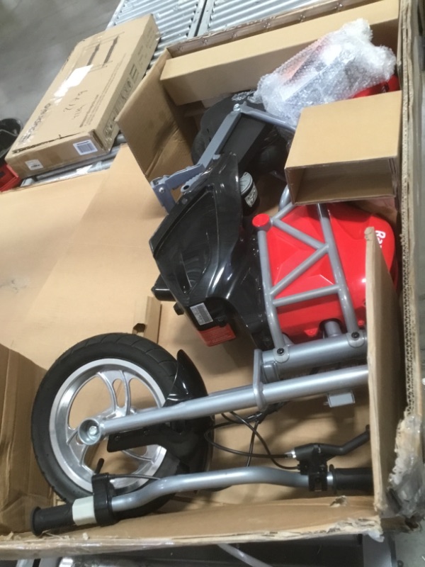 Photo 1 of ***PARTS ONLY*** Razor RF350 Mini Electric Motor Bike - Black/Red up to 14 Mph 12 Pneumatic Tires 24V Powered Ride-on for Ages 13 and up Unisex

