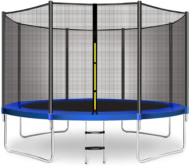 Photo 1 of  Trampoline 12FT Jump Recreational Trampolines with Enclosure Net