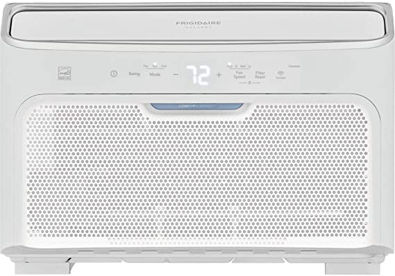 Photo 1 of Frigidaire Inverter Quiet Temp Smart Room Air Conditioner, 8,000 BTU, in White 23 x 19.45 x 13.9 inches

