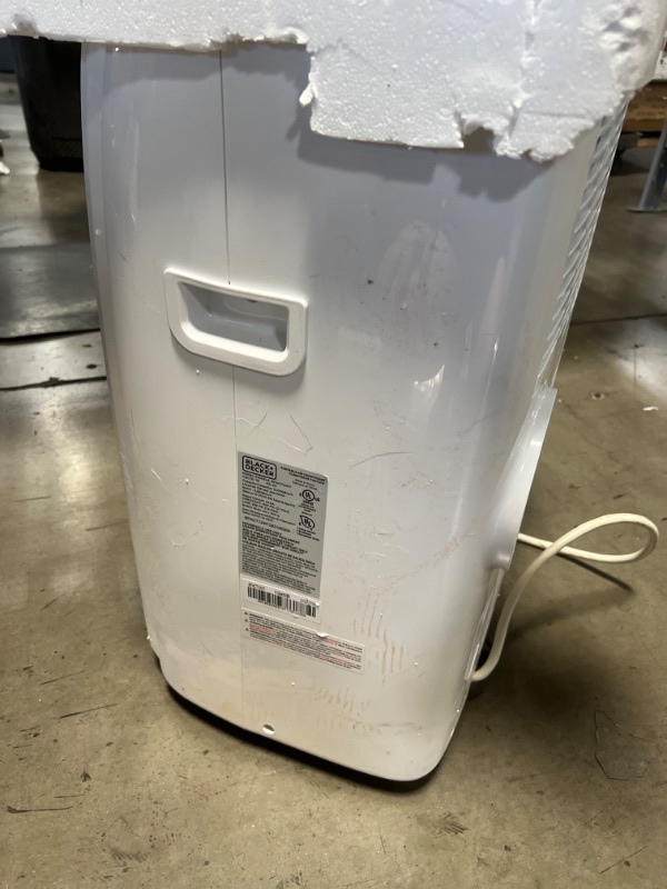 Photo 1 of BLACK+DECKER BPACT12WT Large Spaces Portable Air Conditioner, 12,000 BTU, White
