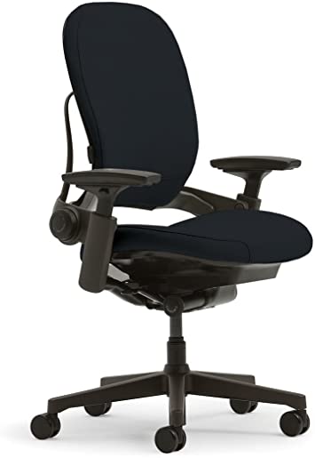 Photo 1 of Steelcase Leap Office Chair, Black Frame and Buzz2 Black Fabric
