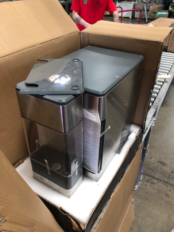 Photo 2 of ***PARTS ONLY*** GE Profile Opal | Countertop Nugget Ice Maker with Side Tank | Portable Ice Machine Makes up to 24 lbs. of Ice Per Day | Stainless Steel Finish
