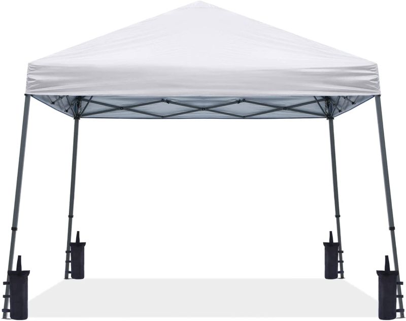 Photo 1 of ABCCANOPY Stable Pop up Outdoor Canopy Tent, White
