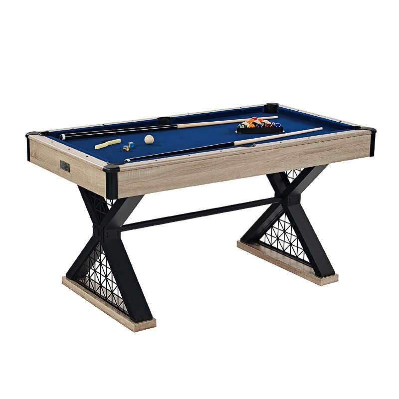 Photo 1 of Barrington Billiards Brooks 60 Inch Billiard Table, Black/Blue
