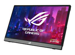 Photo 1 of ASUS - Strix 15.6 LCD FHD G-SYNC Monitor (DisplayPort USB, HDMI) - Black
