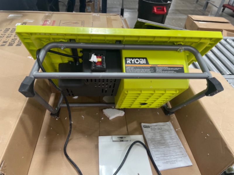 Photo 2 of ***MISSING PARTS***
RYOBI 7 in. 4.8 Amp Tabletop Tile Saw
