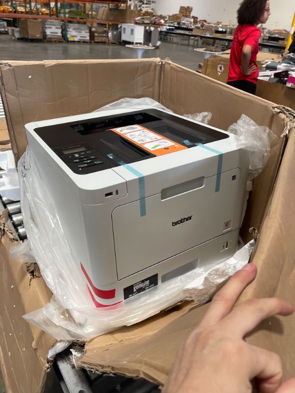 Photo 1 of Brother HL-L8260CDW Business Color Laser Printer, Duplex Printing, Flexible Wireless Networking, Mobile Device Printing, Advanced Security Features – Amazon Dash Replenishment Ready
