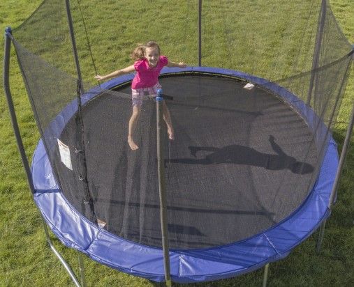 Photo 1 of (PARTS ONLY SALE; BENT POLES; MISSING MANUAL) 12' trampoline