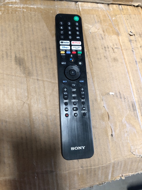 Photo 2 of sony rmf-tx520u voice remote control, REQUIRES BATTERIES