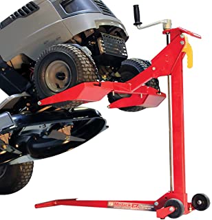 Photo 1 of (BENT END; MISSING MANUAL)
MoJack EZ Max - Residential Riding Lawn Mower Lift, 450lb Lifting Capacity