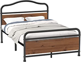 Photo 1 of (SCRATCHED BOARD)
Ciays Full Size Metal Platform Bed Frame Mattress Foundation with Sturdy Wood Headboard and Footboard No Box Spring Needed 14" Under Bed Storage Steel Slats,Black
