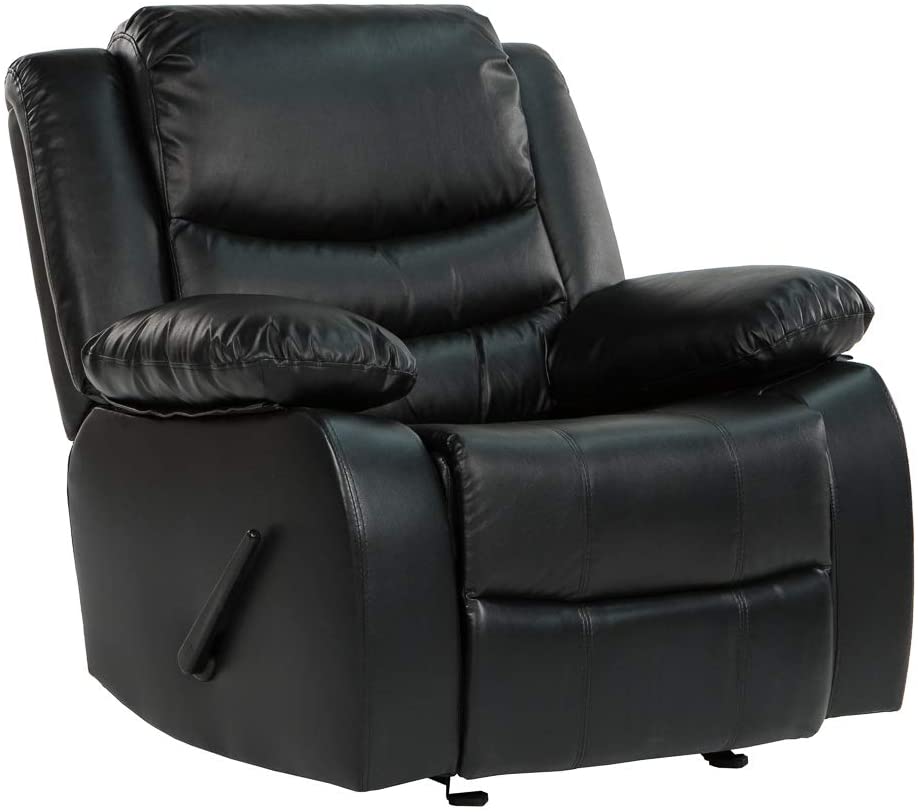 Photo 1 of (STOCK PHOTO INACCURATELY REFLECTS ACTUAL PRODUCT) 
(TORN MATERIAL)
Recliner Chair, Brown