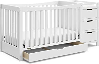 Photo 1 of (DAMAGED COMPONENT)
Graco Remi 5-in-1 Convertible Crib and Changer with Drawer (White) 