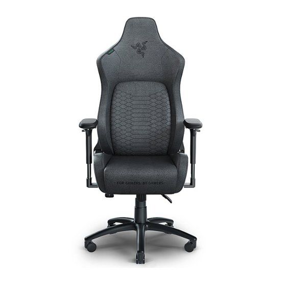 Photo 1 of Razer - Iskur Gaming Chair with Built-in Lumbar Support - Dark Gray
