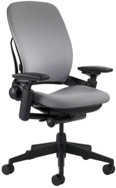 Photo 1 of Steelcase Leap Chair, Grey Fabric -
