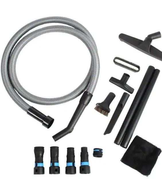 Photo 1 of 
Cen-Tec
10 ft. Vacuum Hose with Expanded Multi-Brand Power Tool Dust Collection Adapter Set and Attachment Kit for Wet/Dry Vacs