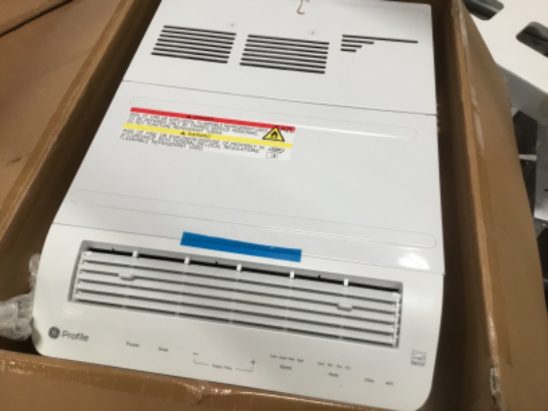 Photo 2 of GE Profile ClearView 6,100 BTU 115 V White Smart Ultra Quiet Window Air Conditioner - AHTT06BC
