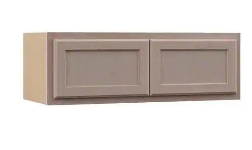 Photo 1 of 
Hampton Bay
Hampton Assembled 36x12x12 in. Wall Kitchen Cabinet in Unfinished Beech
