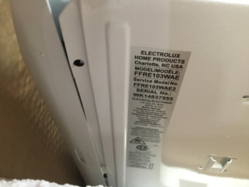 Photo 3 of Frigidaire Window-Mounted Room Air Conditioner, 10,000 BTU, in White
