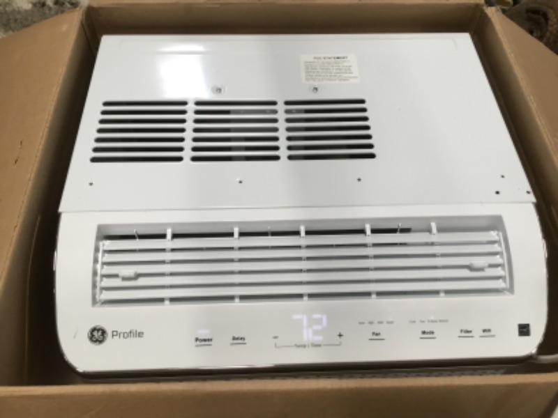 Photo 2 of 
GE Profile
Profile 8,100 BTU 115-Volt Ultra Quiet Smart Window Room Air Conditioner for Medium Rooms with Wi-Fi and Remote in White