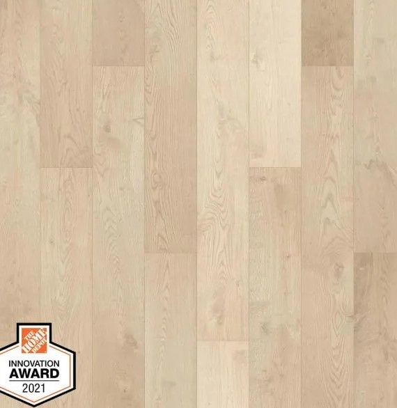 Photo 1 of (SMALL DAMAGED CORNERS)
Pergo Defense+ 7.48 in. W Nantucket Buff Oak Waterproof Laminate Wood Flooring (19.63 sq. ft./case), 15 cases