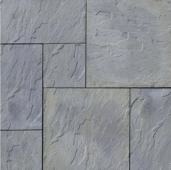 Photo 1 of (CHIPPED OFF EDGES/CORNERS)
Nantucket Pavers Patio-on-a-pallet 10 ft. x 10 ft. Gray Variegated Dutch York-Stone Concrete Pavers (44 Pieces/100 Sq Ft)