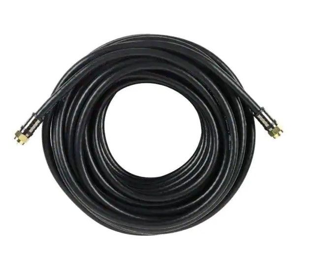 Photo 1 of Commercial Electric 50 ft. RG-6 Quad Shielded Coaxial Cable