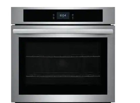 Photo 1 of INCOMPLETE- Frigidaire 30 in. Double Electric Wall Oven in Stainless Steal- OVEN ONLY . 