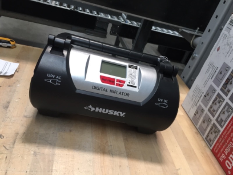 Photo 2 of Husky
12/120 Volt Auto and Home Inflator