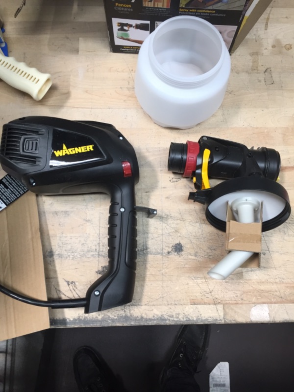 Photo 1 of Wagner
Flexio 2500 Handheld HVLP Paint Sprayer