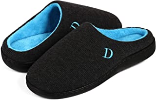 Photo 1 of Dimore Mens Slippers Large Blue/Grey