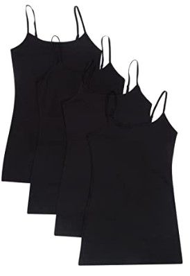 Photo 1 of Active Products
4 Pack Active Basic Women's Basic Tank Tops Black